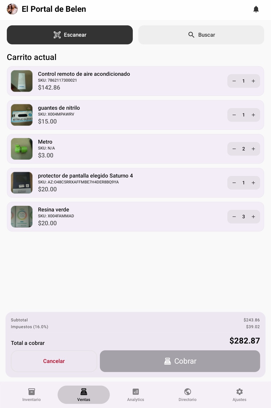 Punto de venta